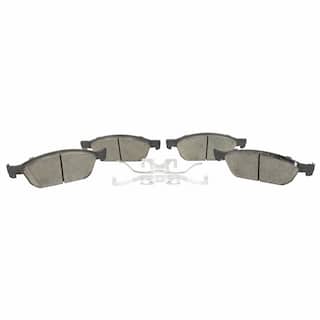 Disc Brake Pad Set Kit Lining - Front OEM Parts BR1645A