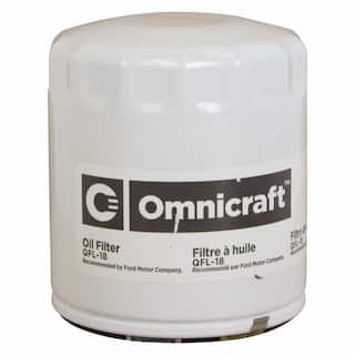 Engine Oil Filter Kit Element and Gasket - Front OEM Parts QFL18