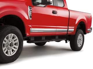 Super Duty SuperCab SRW 2017-2022 Chrome Body Side & Bed Molding for 8.0' Bed OEM Parts VHC3Z9910146C