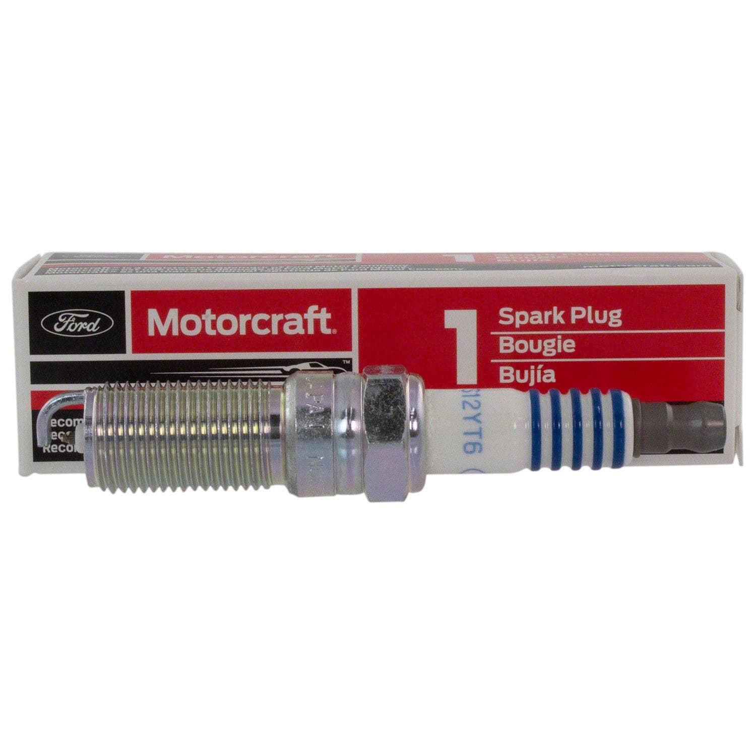 Spark Plug Ford 58 70 V8, Motorcraft Bf42, 221, 260, 289, 302, 351