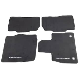 Explorer 2021-2025 Carpeted Black Floor Mats, 4-piece set OEM Parts LB5Z7813300AF