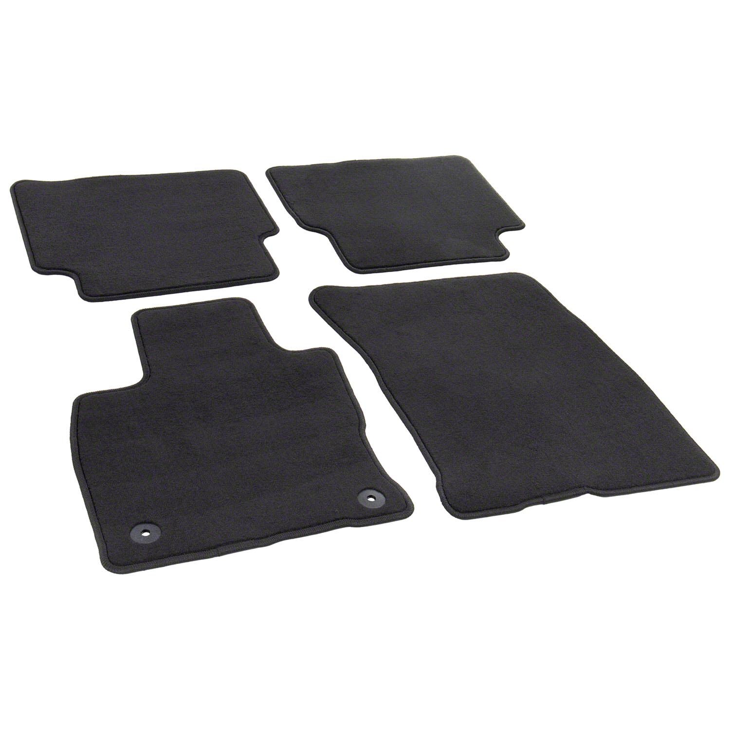 Mat Floor Contour Rubber - Front, Rear (Series 34/66/ST L