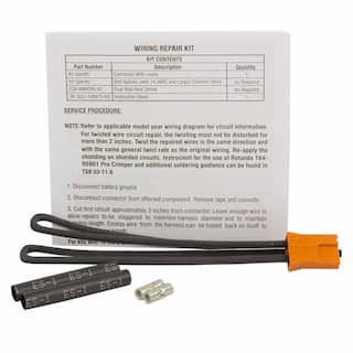 Cigarette Lighter Socket Connector Wire - Front, Rear OEM Parts WPT1158