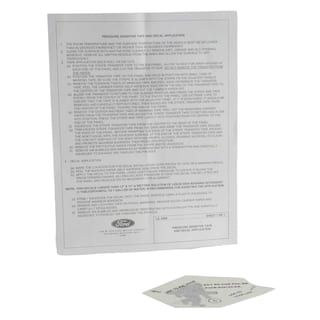 Decal Stripe OEM Parts P2DZ7820001A