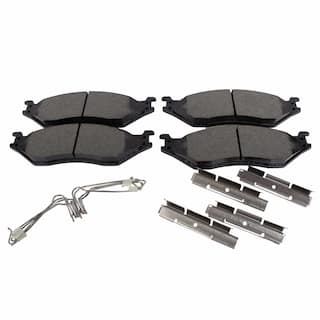 Disc Brake Pad Set Kit Lining - Front, Rear OEM Parts BR1066B