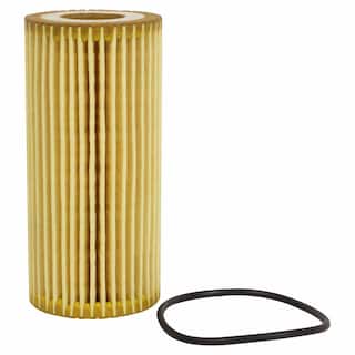 Engine Oil Filter Kit Element and Gasket - Front OEM Parts QFL3