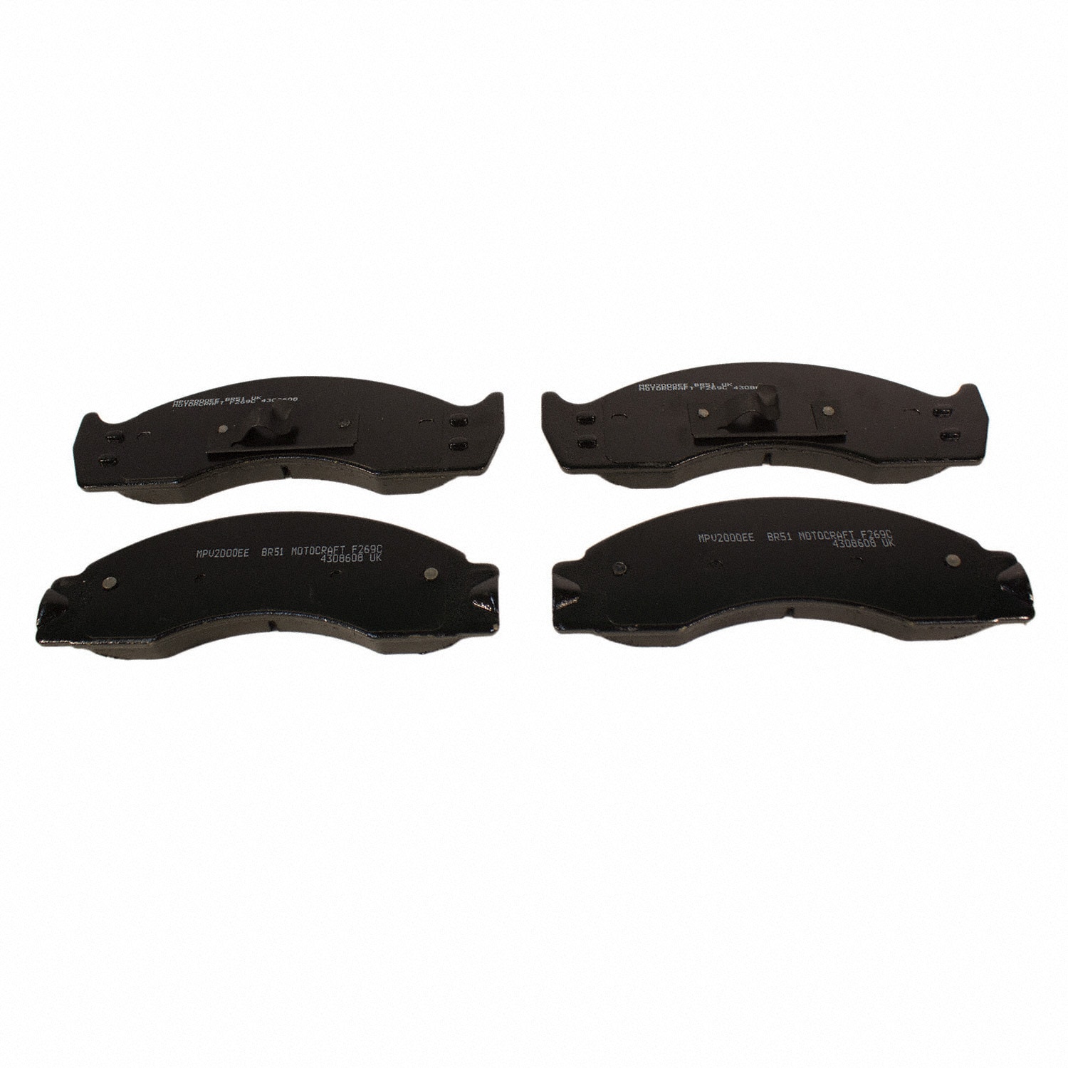 Disc Brake Pad Set - Front, Rear  BR51