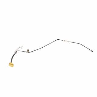 Brake Hydraulic Line Tube - Right, Rear 16, 19, and 22 (500) OEM Parts BRTR300