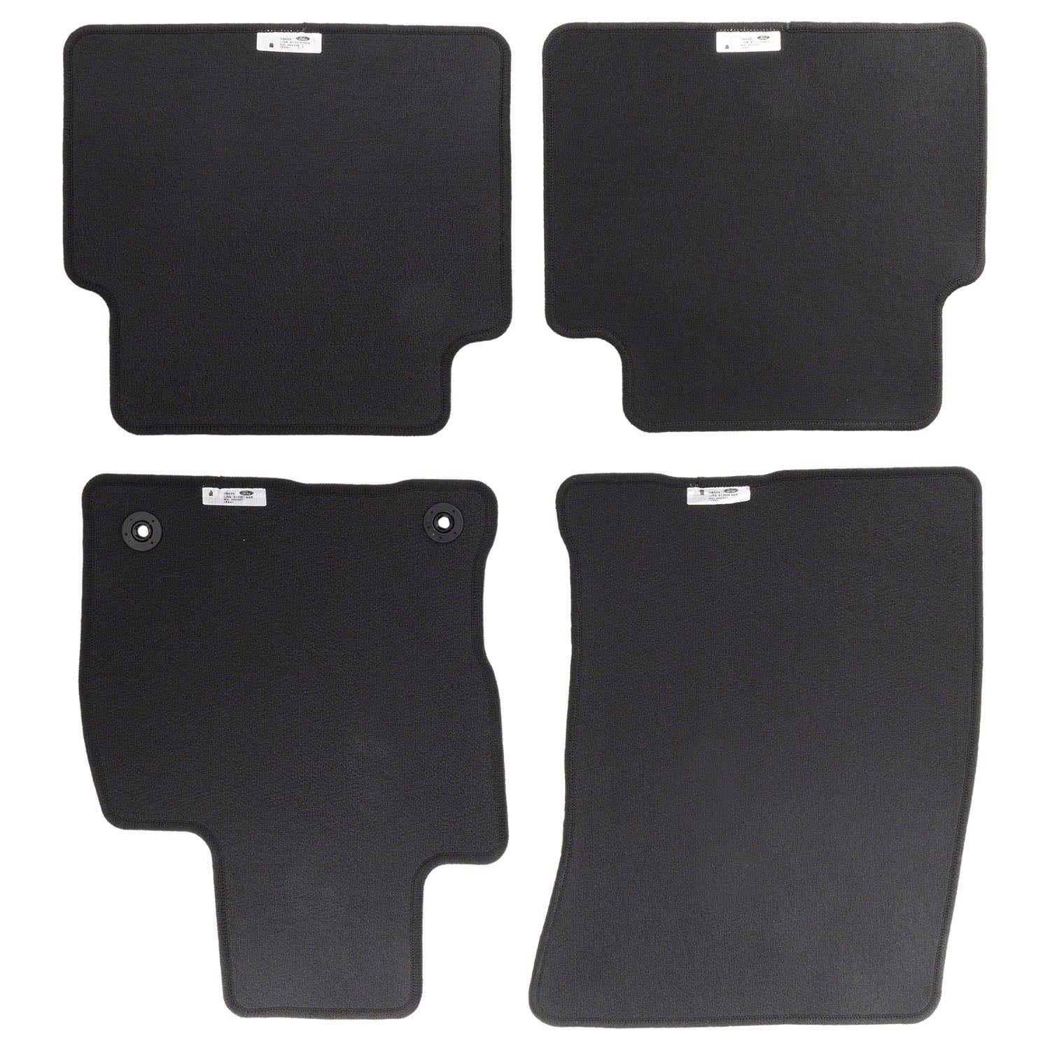Mat Floor Contour Rubber - Front, Rear (Series 34/66/ST L
