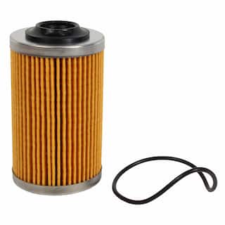 Engine Oil Filter Kit Element and Gasket - Front OEM Parts QFL21