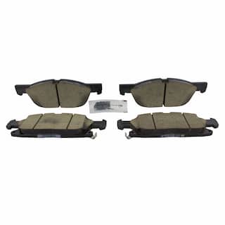 Disc Brake Pad Set Kit Lining - Front (AT) OEM Parts BRF1558