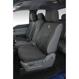 Super Duty 2011-2016 Covercraft Carhartt Front Row Seat Covers 40/20/40 in Gravel OEM Parts VCC3Z25600D20A