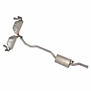 Exhaust Muffler And - Rear, Center 3.5L OEM Parts 7T4Z5230BA