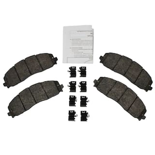 Disc Brake Pad Set SPG and Retaining H/DWN - Front OEM Parts BRF2031