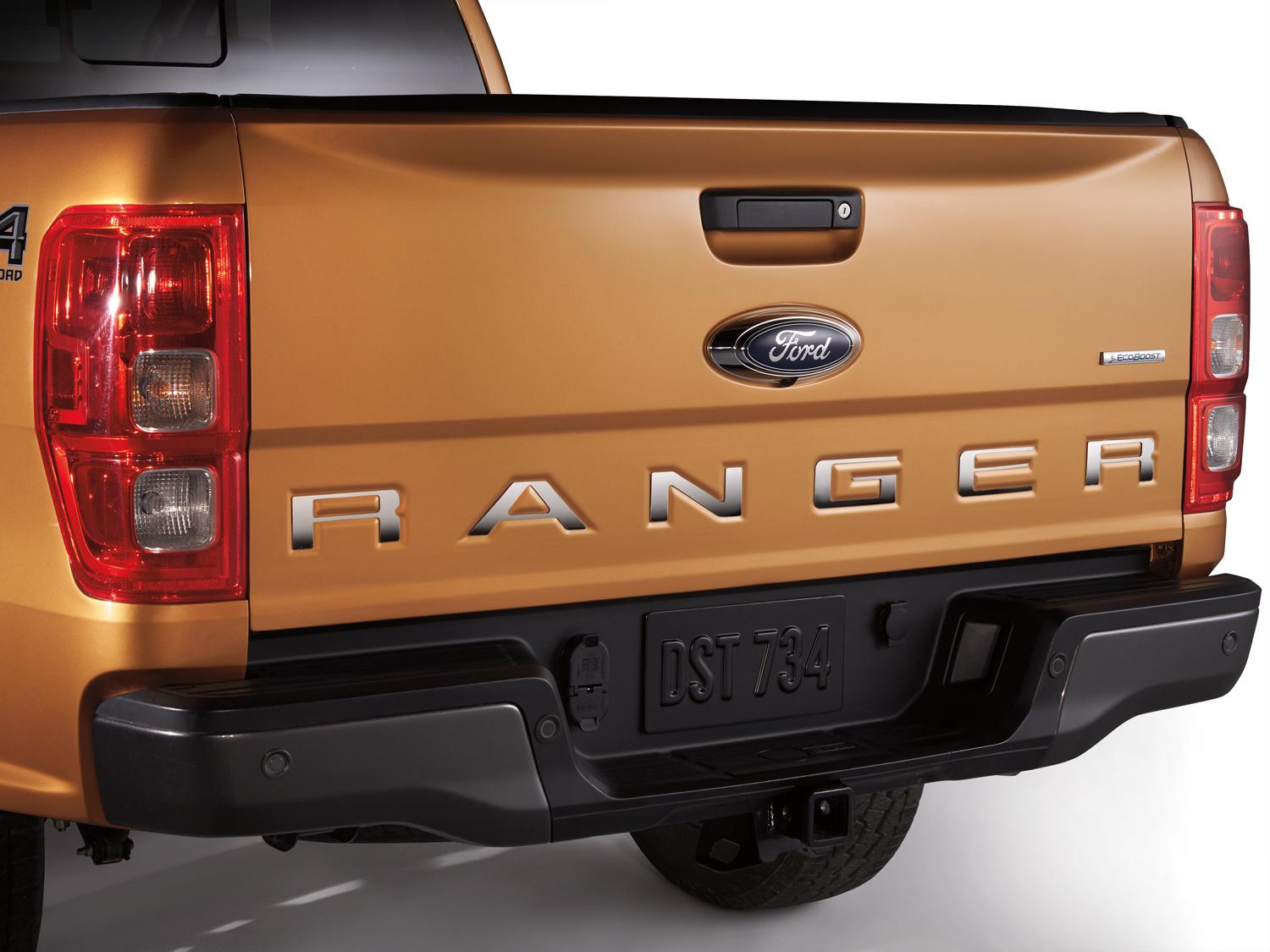 Ranger 2019-2023 Polished Stainless Steel Lettering Tailgate