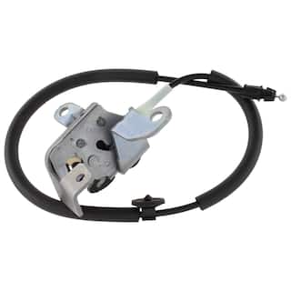 Door Latch - Right, Rear, Upper OEM Parts FL3Z18264A00E
