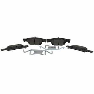 Disc Brake Pad Set Kit Lining - Rear OEM Parts QBR1498