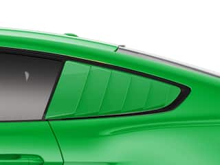 Mustang 2020 Air Design® Grabber Lime Quarter Window Louvers OEM Parts VKR3Z63280B10CA