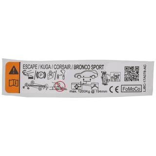 Engine Decal Jack Operation Sticker OEM Parts LJ6Z17A083C