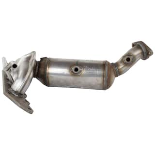 Catalytic Converter with Integrated Exhaust Manifold - 2.3L (AT). OEM Parts 6E5Z5G232A