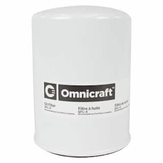 Engine Oil Filter Kit Element and Gasket - Front OEM Parts QFL4