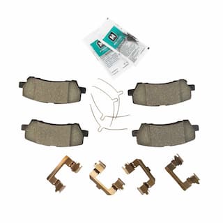 Disc Brake Pad Set - Rear OEM Parts BRF1864