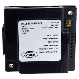Module Multi Function (GEM) (Police) OEM Parts LB5Z14B205B
