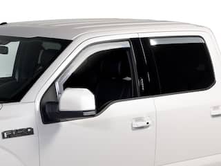 SuperCab Chrome Side Window Air Deflectors OEM Parts VFL3Z18246B