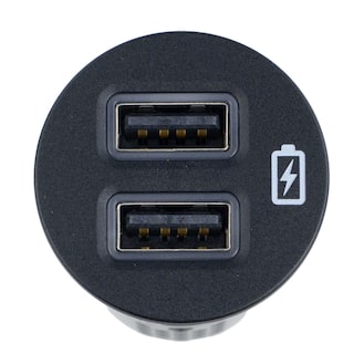 12 VOLT Accessory Power Outlet Voltage Converter - Rear, OEM Parts LU5Z19G317CA