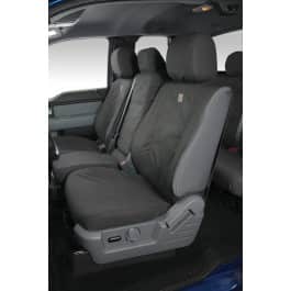 F-150 Crew Cab 2015-2020 Covercraft Rear Seat Covers 60/40 in Carhartt Gravel OEM Parts VFL3Z2663812K