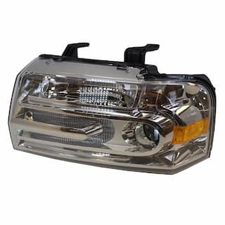 Sealed Beam Headlight - Left, Front OEM Parts AL7Z13008B