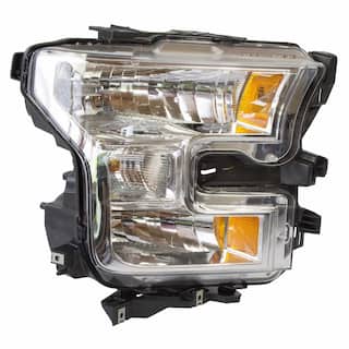 Sealed Beam Headlight - Right, Front OEM Parts FL3Z13008A