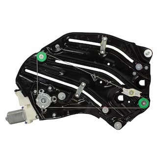 Power Window Regulator - Left, Rear (Convertible) OEM Parts WLRA316