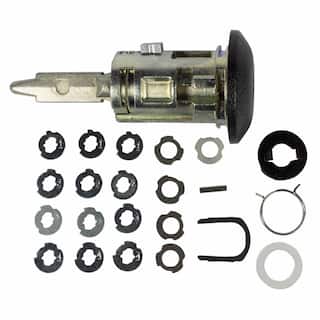 Door Lock Cylinder - Left, Front OEM Parts 2T1Z18168B