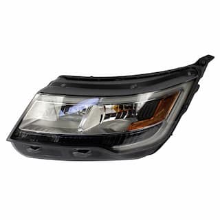 Sealed Beam Headlight - Left, Front OEM Parts FB5Z13008N