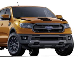 Ranger 2019-2023 Matte Black Hood Cowl Stripe Kit OEM Parts VKB3Z6320000A