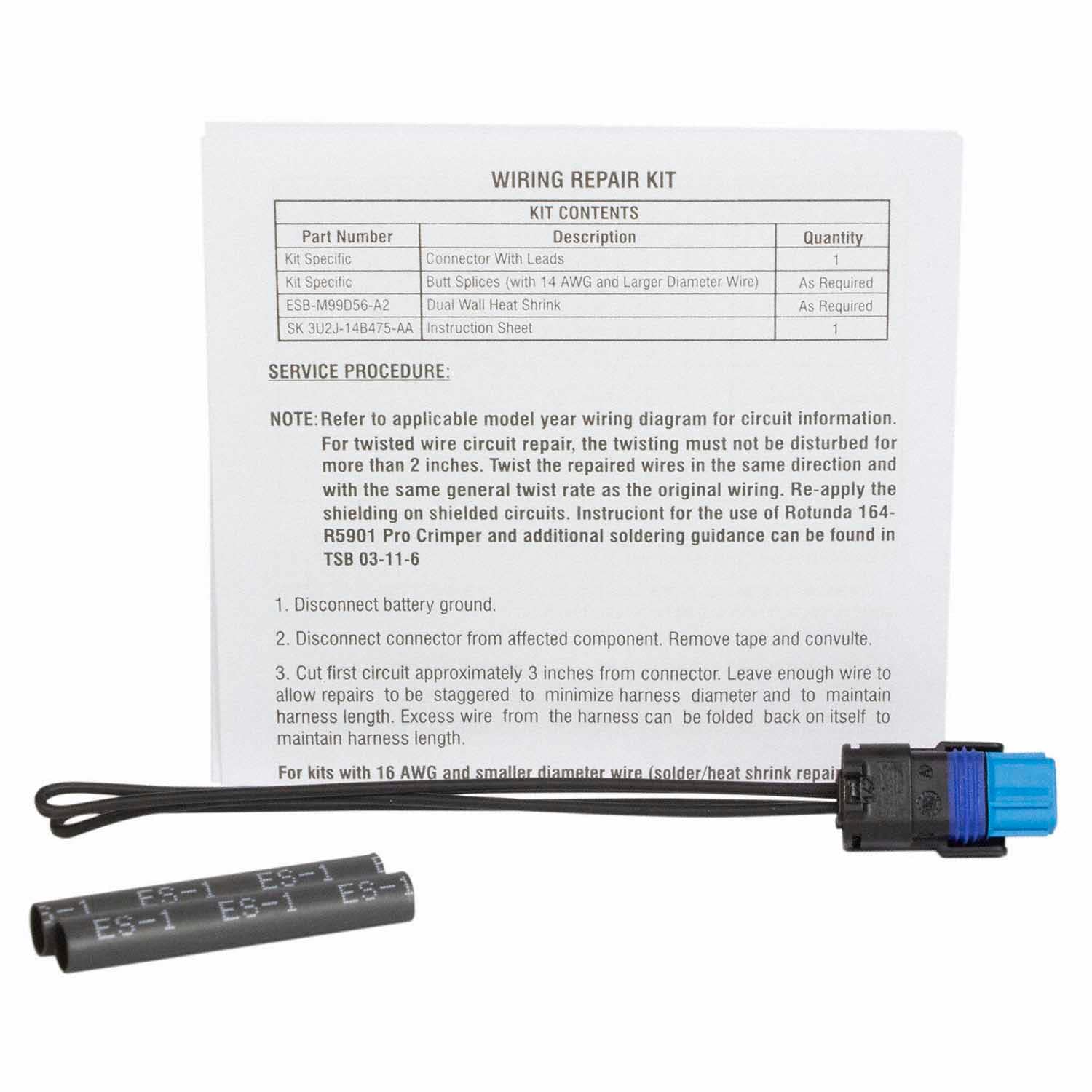 Engine Coolant Valve Actuator and Solenoid Connector. Wire - 1.6L.