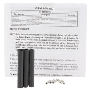 Fuel Pump Jumper Harness Kit Terminal - 1MM 1.0L OEM Parts WT1035