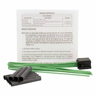 Tire Pressure Monitoring System (TPMS) Control Unit Connector Wire OEM Parts WPT1183