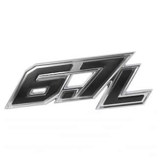 Name Plate - Left, Right 6.7L OEM Parts FC4Z2542528B