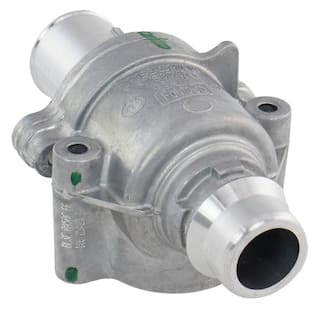 Engine Coolant Thermostat Kit Water Connection Housing - Outlet 5.0L OEM Parts BL3Z8A586F