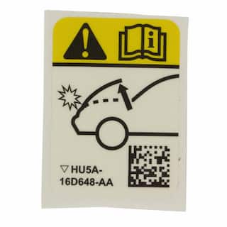 Decal Instruction - Left, Right OEM Parts HU5Z19K272A