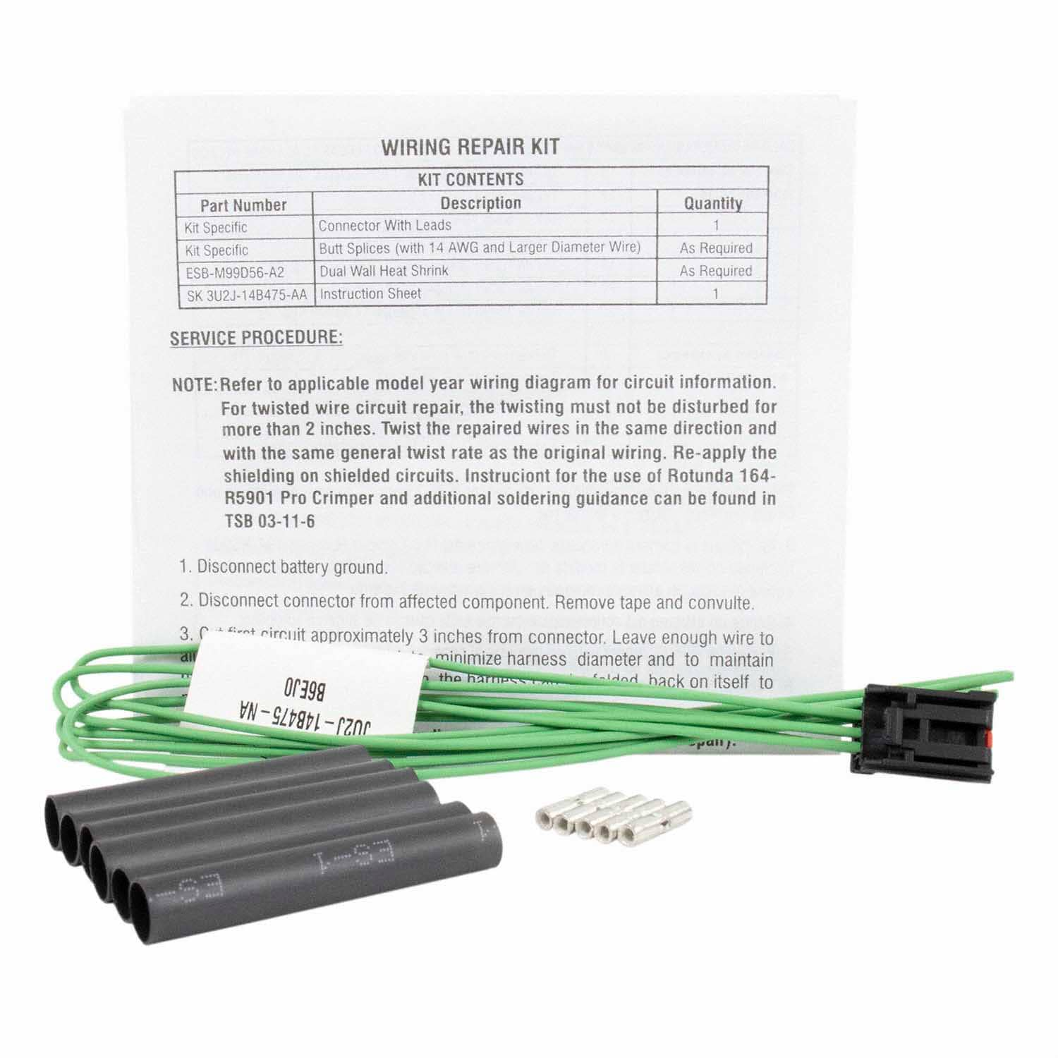 Brake Park Shift Interlock Solenoid Connector Wire | FordUS