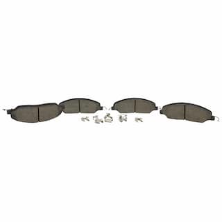 Disc Brake Pad Set Kit Lining - Front OEM Parts BR1081B