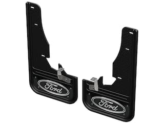 Explorer 2020-2025 Gatorback Black Ford Logo Splash Guards Front Pair OEM Parts VLB5Z16A550A