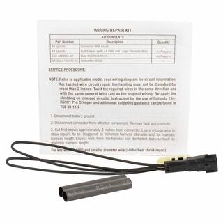 Liftgate Control Module Connector Wire OEM Parts WPT1104