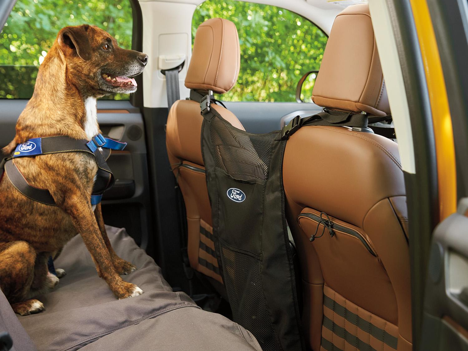 Front seat 2025 pet barrier