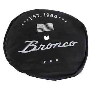 Bronco 2021-2025 Bronco 66, Opaque White Ink Spare 32inch Tire Cover OEM Parts M2DZ9945026B