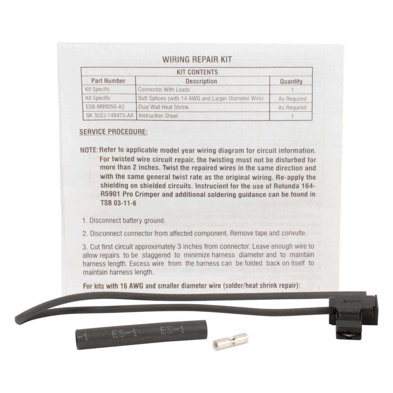 Genuine Ford Brake Pad Wear Warning Wire 2150077