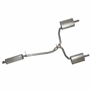 Exhaust Muffler And - Rear, Center (Police) OEM Parts DG1Z5230D